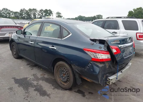 2014 Nissan Sentra S z USA, uszkodzony, nr VIN 3N1AB7AP2EL653414